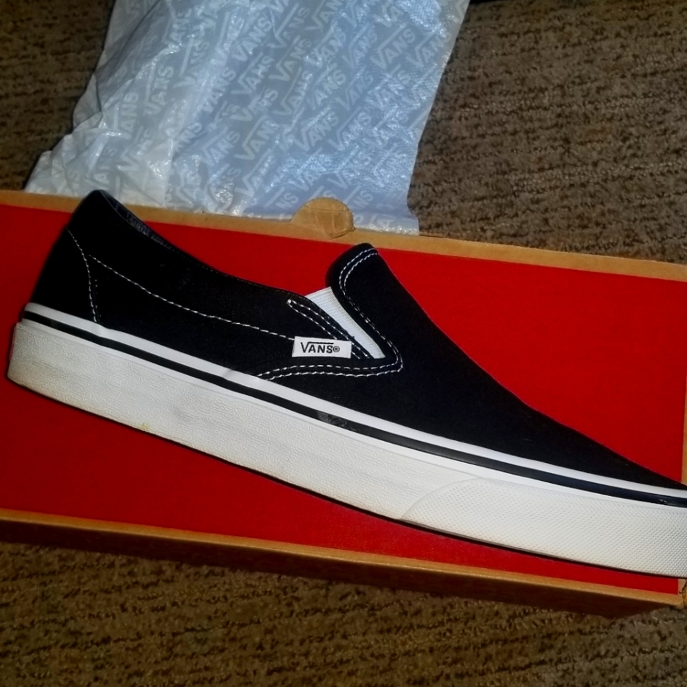 Vans classic slip on. Worn 1x